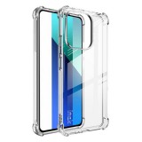 IMAK Xiaomi Redmi Note 13 4G szilikon telefonvédő (ütésállóság, légpárnás sarok) átlátszó
