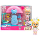 IMC Toys Cry Babies: Playtime - Chloe konyhája játékszett