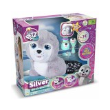 IMC Toys Silver interaktív bébi fóka plüss