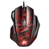 iMice A7 Gamer Egér USB (fekete-piros) (6920919256081)