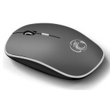 iMICE G1600, 1600 DPI, USB, Csendes, Ezüst, Vezeték nélküli egér