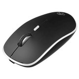 iMICE G1600, 1600 DPI, USB, Csendes, Fekete, Vezeték nélküli egér