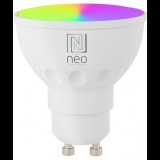 IMMAX NEO GU10 4,8W RGB+CCT okos LED izzó, színes és fehér, dimmelhető, Zigbee (07777L)