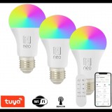 IMMAX NEO LITE 3x intelligens izzó LED E27 11W RGB+CCT, dimmelhető, WiFi, Beacon, DO (07733CDO)