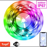 Immax NEO LITE intelligens szalag LED 5 m, RGB, CCT, színes, szabályozható, wifi IP67, kültéri (07725L)