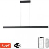 IMMAX NEO LITE TRIANGOLO Smart függőlámpa 125 cm, 28 W, fekete, Tuya, WiFi, BEACON (07234L)