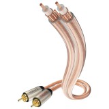 In - Akustik Inakustik 00304115 audio kábel 1,5 M RCA Átlátszó