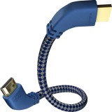 In - Akustik Inakustik 0042502 HDMI kábel 2 M HDMI A-típus (Standard) Kék, Ezüst
