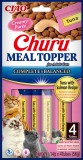 Inaba Cat Churu Meal Topper nedves macskaeledel - tonhal, lazac 4 x 14 g