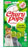 Inaba Cat Churu Pops - tonhal, csirkével 4 x 15 g
