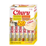 Inaba Cat Ciao Churu krémes, csirkés macskacsemege válogatás 4 x (20 x 14 g)
