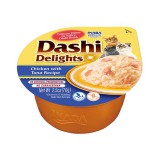 Inaba Cat Dashi Delights nedves macskaeledel - csirke, tonhal 4 x 70 g