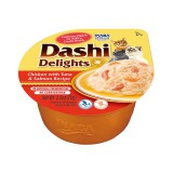 Inaba Cat Dashi Delights nedves macskaeledel - csirke, tonhal, lazac 4 x 70 g
