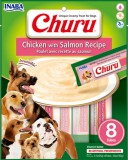Inaba Dog Churu Püré - csirke, lazac 8 x 20 g