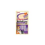 INABA FOODS Co., Ltd. Churu Cat Hairball Tuna Recipe 4x14g | Jutalomfalatok macskáknak