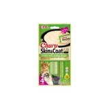 INABA FOODS Co., Ltd. Churu Cat Skin&Coat Chicken with Scallop Recipe 4x14g | Jutalomfalatok macskáknak