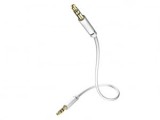 Inakustik Star MP3 Audio összekötő kábel 3.5 jack 1.5m fehér (003101015)