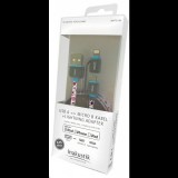 Inakustik White line 4in1 Lightning adapter 0.75m (010421075) (010421075)