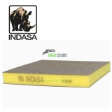 Indasa Kétoldalas csiszolószivacs - Fine (Citromsárga) P220-P400