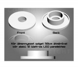 INDECOR 50 cm kör álmennyezet sziget elem