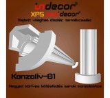 INDECOR Negyed köríves kötésfedés sarokívekhez