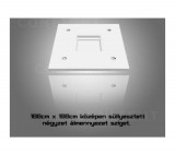 INDECOR Négyzet süllyesztett álmennyezet sziget 100cm x 100cm