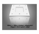 INDECOR Négyzet süllyesztett közepű álmennyezet sziget 120cm x 120cm