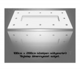 INDECOR Téglalap süllyesztett álmennyezet sziget 200cm x 100cm