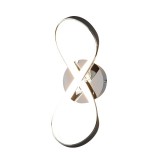 INFINITY fali lámpa króm