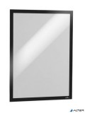 Infokeret, A2, DURABLE "DURAFRAME® POSTER", fekete