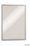 Infokeret, A3, mágneses, DURABLE "DURAFRAME® MAGNETIC", ezüst