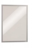 Infokeret, A3, mágneses, DURABLE DURAFRAME&reg; MAGNETIC, ezüst (DB486823)