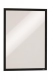 Infokeret, A3, mágneses, DURABLE DURAFRAME&reg; MAGNETIC, fekete (DB486801)