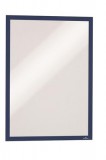 Infokeret, A3, mágneses, DURABLE DURAFRAME&reg; MAGNETIC, sötétkék (DB486807)