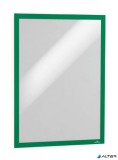 Infokeret, A3, öntapadó háttal, DURABLE 'DURAFRAME®', zöld