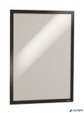 Infokeret, A3, öntapadó háttal, DURABLE "DURAFRAME®", fekete
