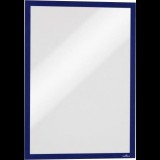 Infokeret, A3, öntapadó háttal, DURABLE "DURAFRAME®", sötétkék (487307)