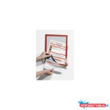 Infókeret A4, Durable Duraframe(R) piros