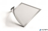 Infokeret, A4, mágneses, DURABLE "DURAFRAME® MAGNETIC", ezüst