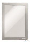 Infokeret, A5, mágneses, DURABLE "DURAFRAME MAGNETIC", ezüst