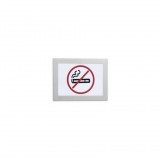 Infokeret, öntapadó, A6, DURABLE "DURAFRAME®", ezüst (487023)