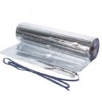 Infra Elektromos padlófűtés alumínium padlófűtési szőnyeg 80 watt/m² 15,0 m² meleg burkolat alá