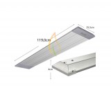 Infrapanel 2000W falra és mennyezetre szerelhető beltéren és fedett kültéren használható