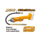 INGCO 20V 1,2m akkus betontömörítő tűvibrátor SOLO (csak készülék)