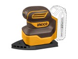 INGCO Akkus rezgőcsiszoló 20 V (akku és töltő nélkül)