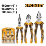 Ingco Fogó készlet 3 részes - HKPS08318