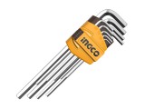 INGCO Imbuszkulcs készlet 9 részes 1,5-10 mm S2