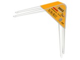 INGCO Polctartó konzol 100 x 120 mm (2 db)