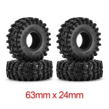 INJORA Swamp Stomper 1.0" 63*24mm S5 Crawler gumi 1/24 1/18 (4db) (T1018)