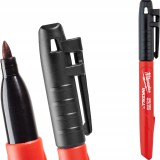 INKZALL jelölő filc   vékony   fekete Milwaukee